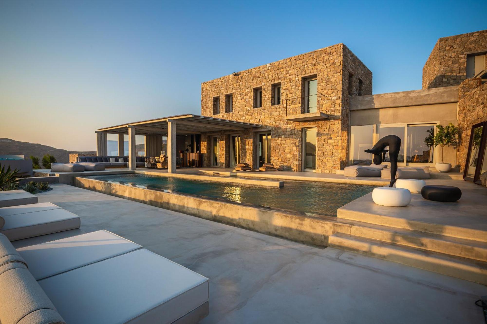 Villa Serenity Sky By One-Villas Mykonos Town Buitenkant foto