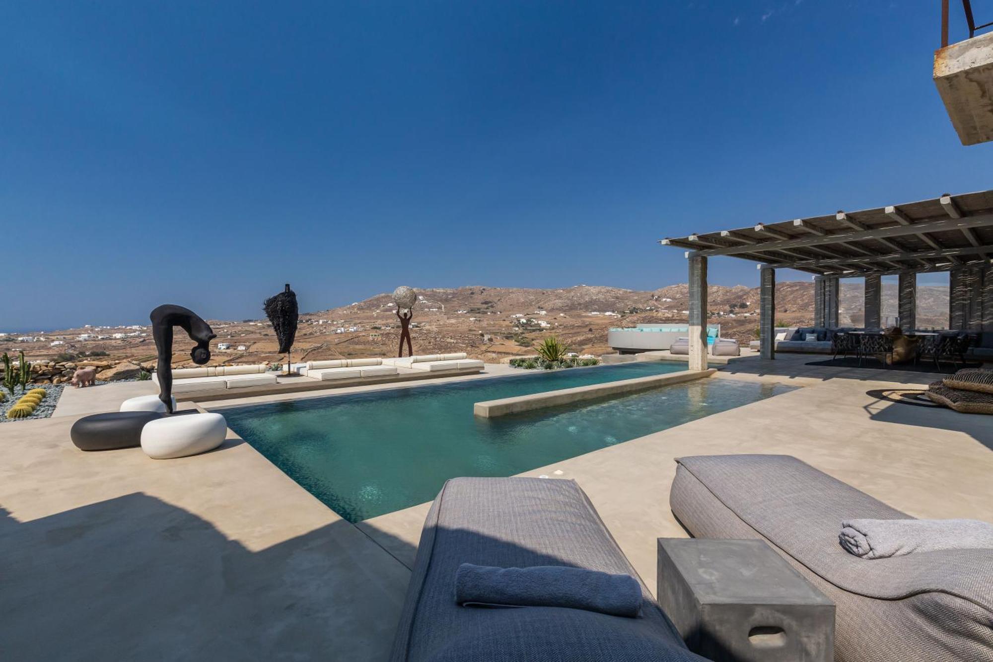 Villa Serenity Sky By One-Villas Mykonos Town Buitenkant foto